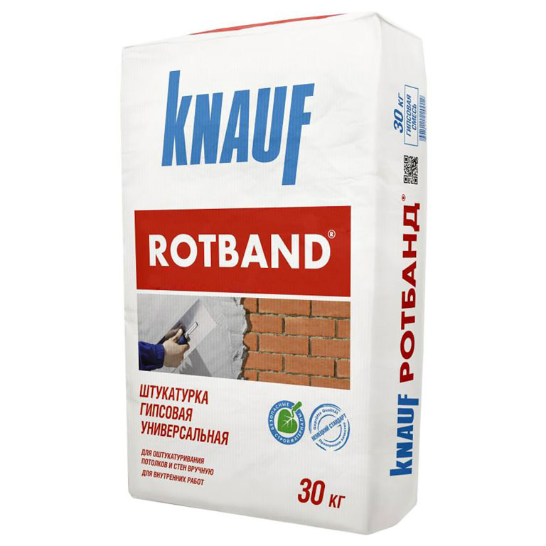Штукатурка гипсовая универсальная Knauf Rotband